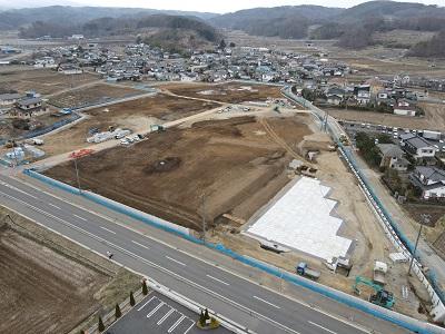臼田造成工事3月の状況