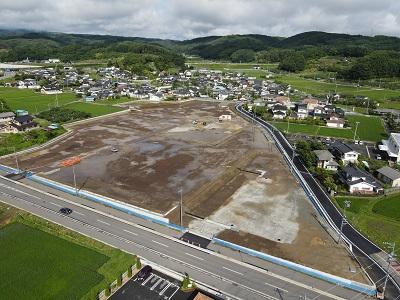 臼田造成工事6月の状況