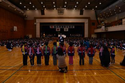 大沢保育園幼年消防クラブの防火宣言の画像