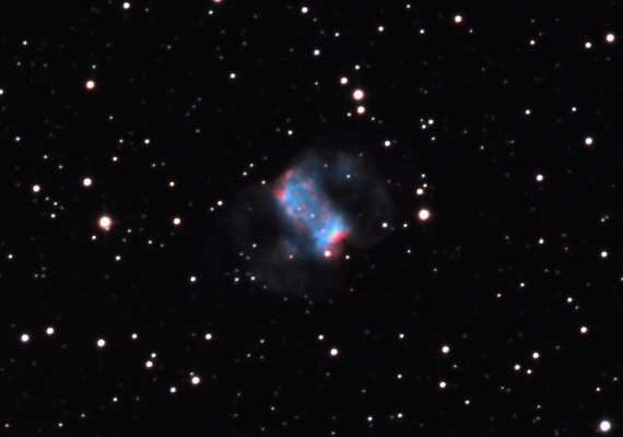 惑星状星雲　M76の画像です。