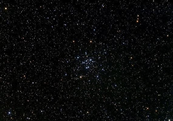 散開星団　M34の画像です。