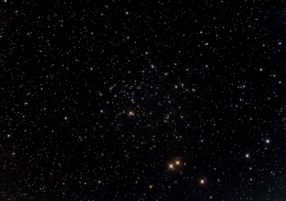 散開星団　NGC752の画像です。