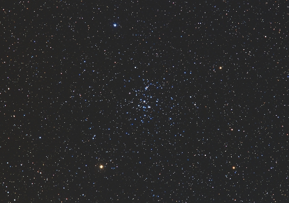 散開星団　M44の画像です。