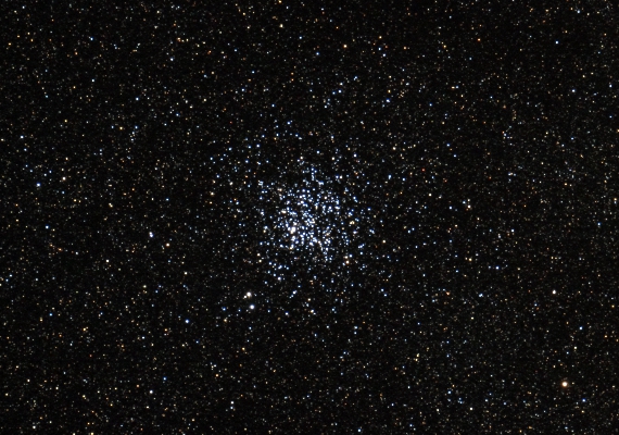 散開星団　M11の画像です。