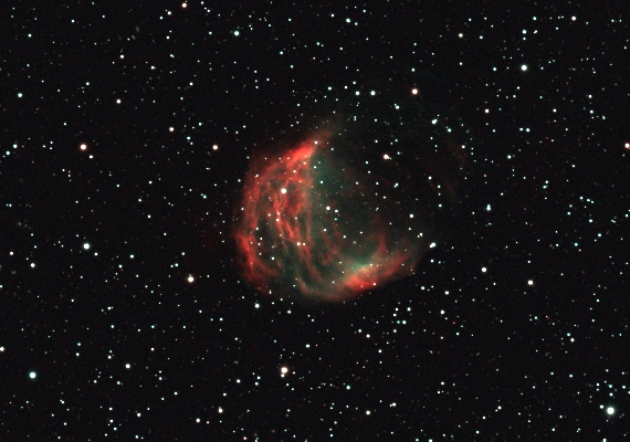 惑星状星雲　Sh2-274の画像です。