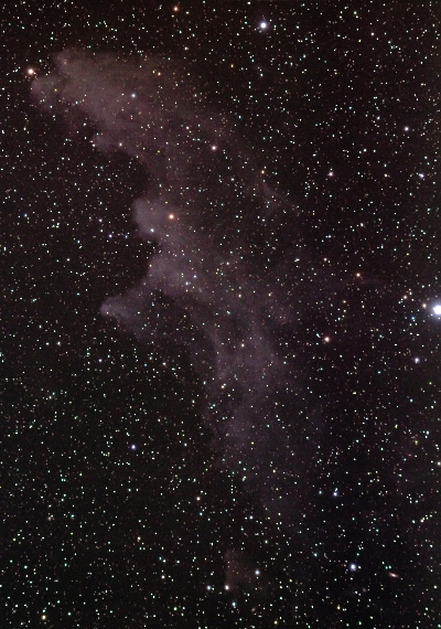散光星雲　IC2118の画像です。