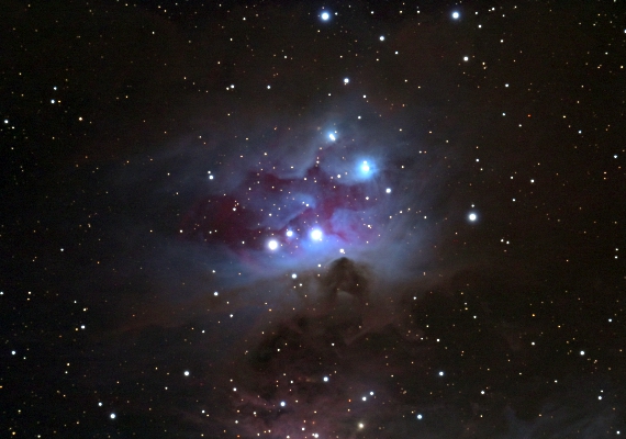 散光星雲　NGC1977の画像です。