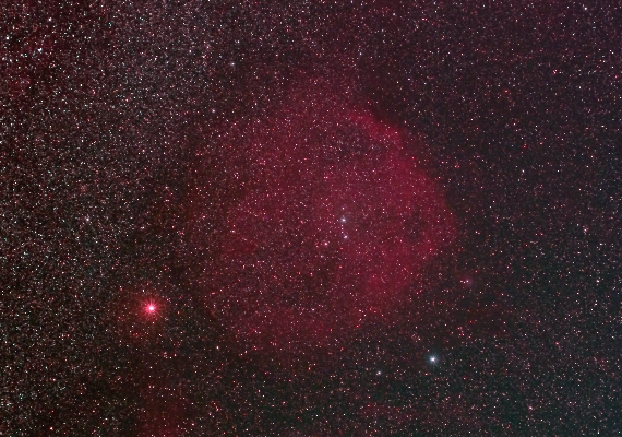 散光星雲　Sh2-264の画像です。