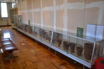 臼田地区から出土した縄文時代中期の土器の画像