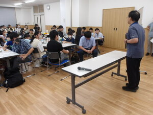 英語学習をしている写真