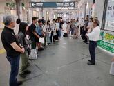 佐久平駅に到着した時の写真1