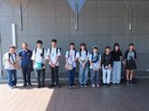 出発式での写真