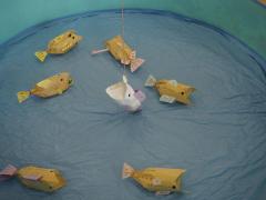 魚を釣っている様子2