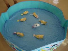 魚を釣っている様子1