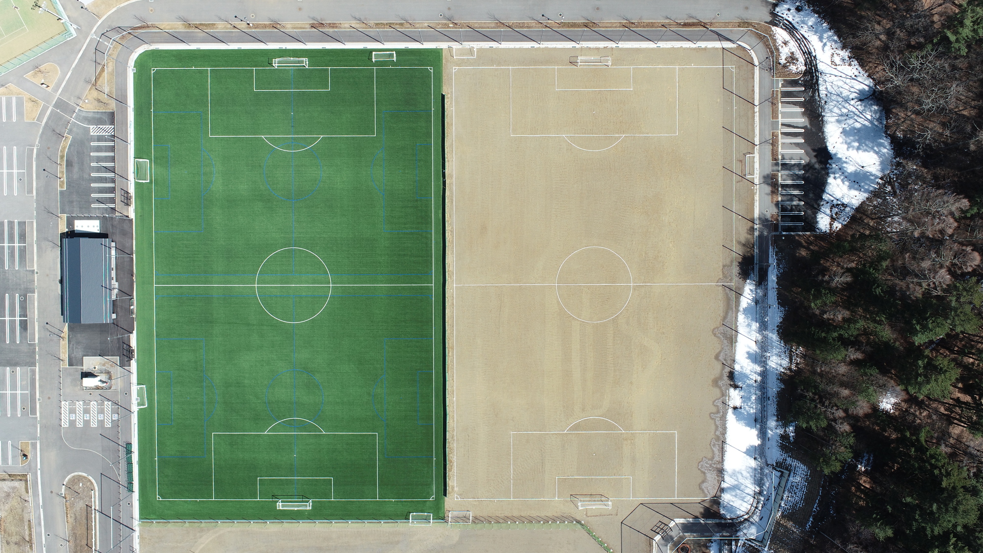 サッカー場