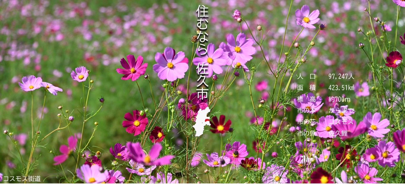 佐久市ホームページメイン画像