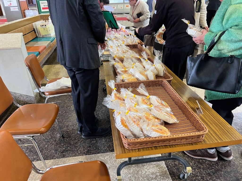 令和7年の販売会の様子の写真