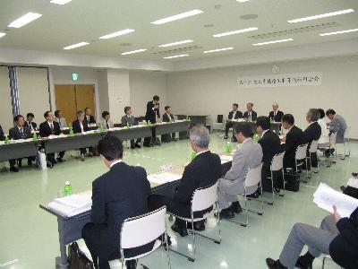 第4回佐久市医療体制等連絡懇話会の様子。