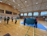 避難所開設訓練の風景2