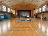 避難所開設訓練の風景1