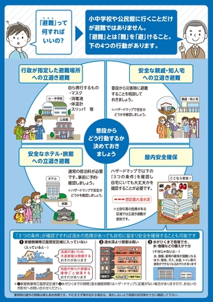 内閣府「新たな避難情報に関するパンフ」