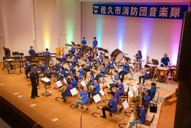 昨年度の3部の様子　ポップな曲を演奏するので、談大を問わず、多くの方にお楽しみいただけます。