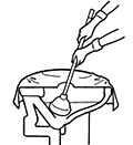 トイレの詰まりをラバーカップを使って解消