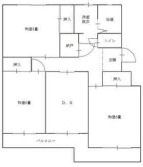 花園団地の間取り