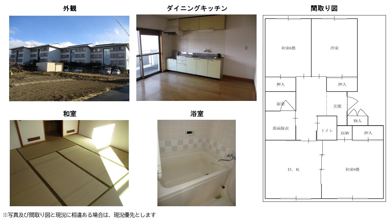 下越団地の間取り