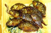 ふなの佃煮の様子