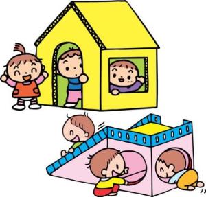 子どもが遊ぶイラスト