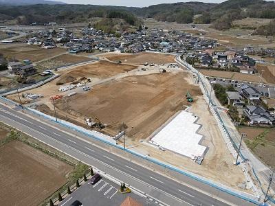 臼田造成工事3月の状況
