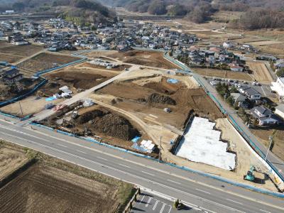 臼田造成工事11月の状況