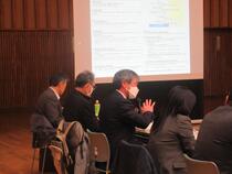 会議中の写真