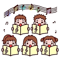 歌う子供たち