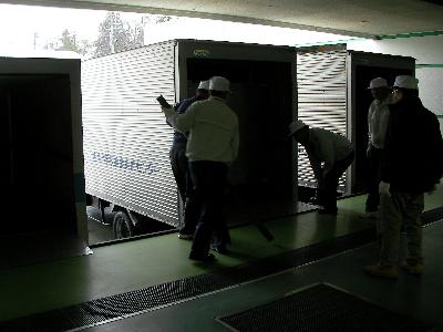 配送車への積込み