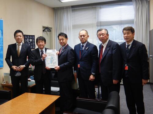 丹羽道路局長との面談の様子