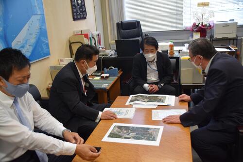 丹羽道路局長との面談の様子