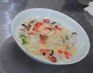 長者原産ハクサイ　県産牛乳のクリーム煮の画像