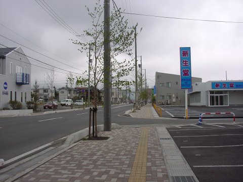 区画整理後の写真