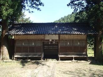 景観重要建造物：山田神社の楼門の写真