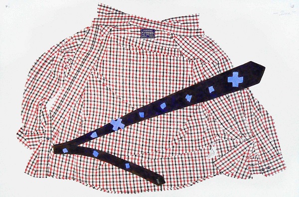 島州一展《Tracing-Shirt 131》2012年制作