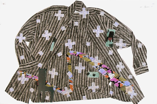 島州一展《Tracing-Shirt 181》2014年制作