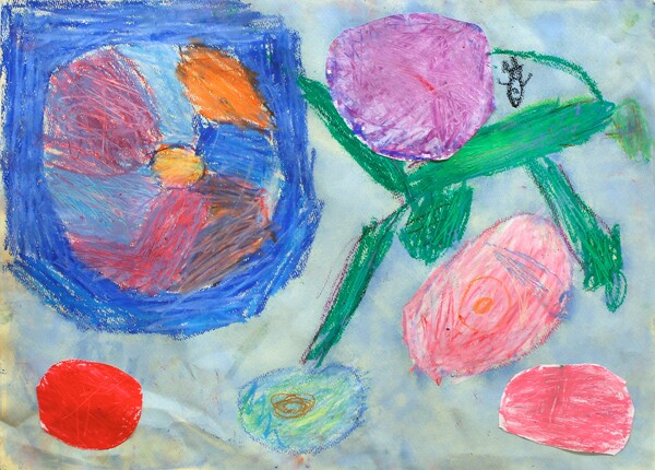 野沢小学校 1学年 井出玲凰《にぎやからんど》2