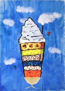 佐久城山小学校 5学年 橋口瑚太郎《パピュタ》1