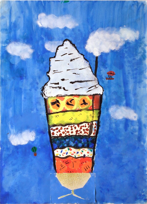 佐久城山小学校 5学年 橋口瑚太郎《パピュタ》2