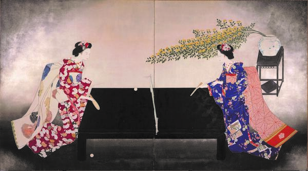 中村貞以《待つ宵》
