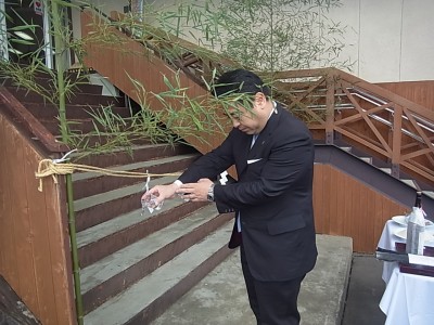 安全祈願祭の様子の画像