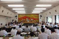 連絡会議の様子の画像