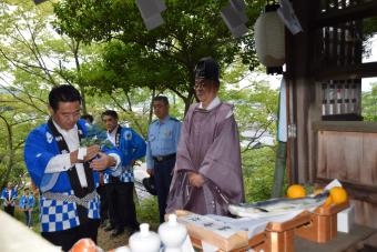 祈願祭の様子の画像